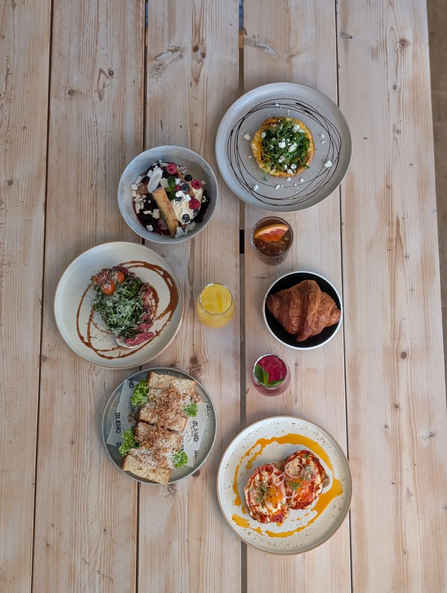A representative dish from the Blend kitchen